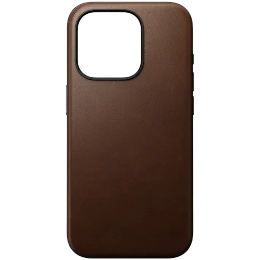 Чехол NOMAD с MagSafe для iPhone 15 Pro, Коричневый