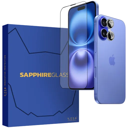 Захисне скло iLera Sapphire Ultra Glass для iPhone 16