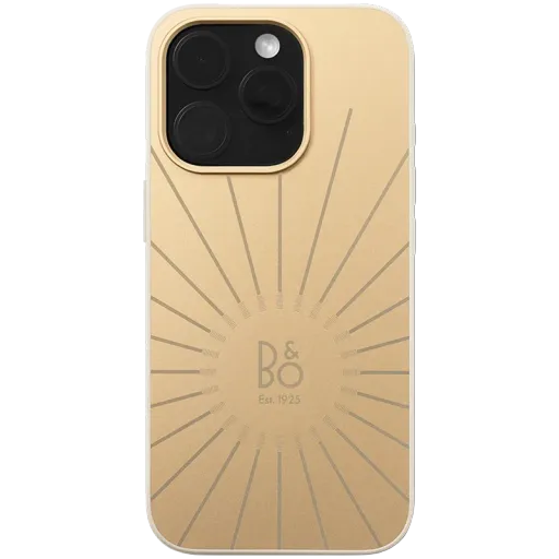 Aluminium Case, Gold Tone for iPhone 16 Pro