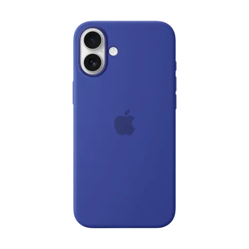 Силиконовый чехол Apple с MagSafe для iPhone 16 Plus, Ultramarine