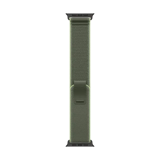 Apple Trail Loop Band for Apple Watch 44/45/46/49 mm, Size S/M, Green/Neon