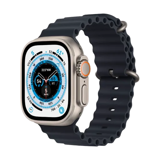Apple Watch Ultra GPS + Cellular, Midnight Ocean Band, 49мм, Natural