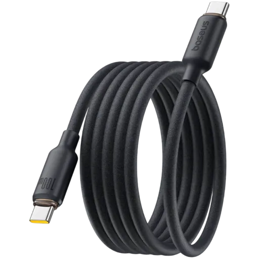 BASEUS USB-C Cable, Cosmic Black, 1m