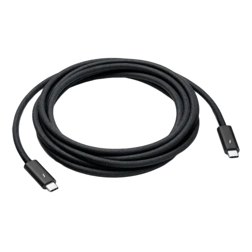 Apple Кабель Thunderbolt 4 Pro, Чёрный, 3м