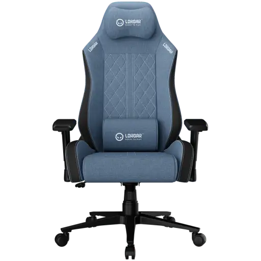 Игровое кресло LORGAR CHA 41, Синий/Белый