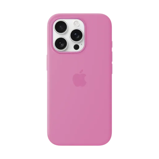 APPLE Чохол силіконовий з MagSafe Peony для iPhone 16 Pro
