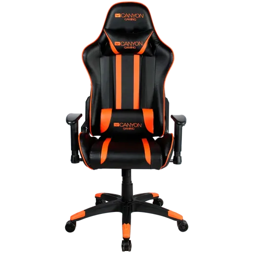 Игровое кресло CANYON Fobos GС-3, Чёрный/Оранжевый
