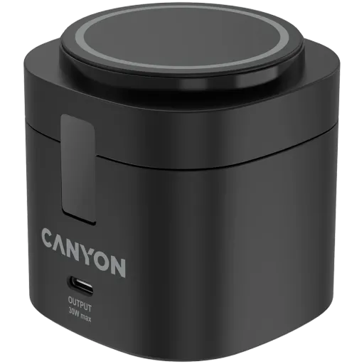 Беспроводное зарядное устройство CANYON OnCharge 405, 15 Вт, Чёрный
