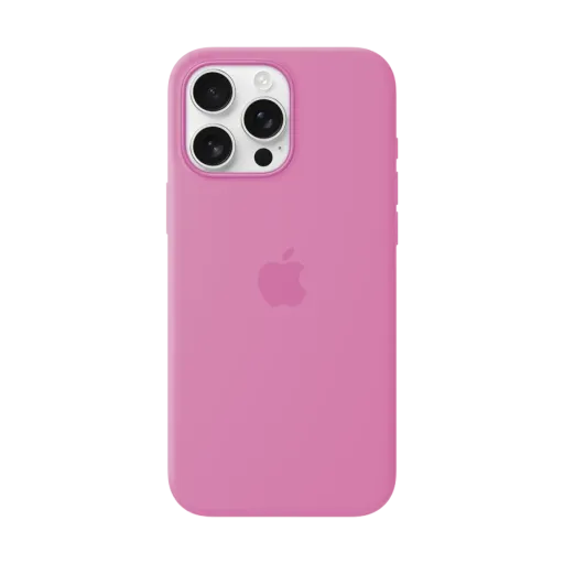 APPLE Чохол силіконовий з MagSafe Peony для iPhone 16 Pro Max
