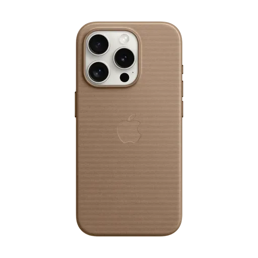 Чехол Apple FineWoven с MagSafe для iPhone 15 Pro, Taupe