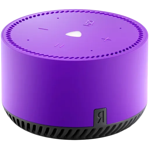 YANDEX Умная колонка Фиолетовый