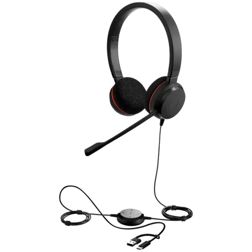 Căști JABRA Evolve 20 UC, Black