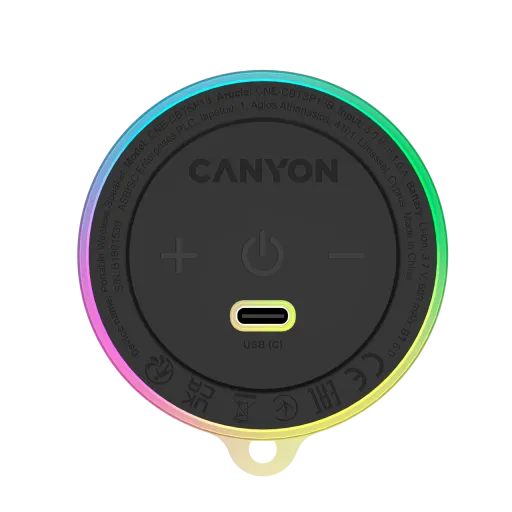 CANYON Portable Speaker, Black