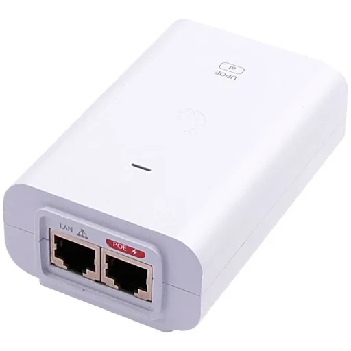 Adaptor PoE Ubiquiti U-POE-af, 15W, White