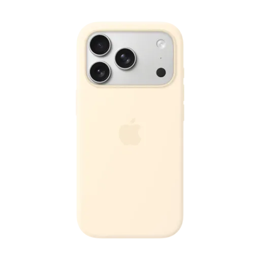 Apple силиконовый чехол с MagSafe Vanilla для iPhone 17 Pro