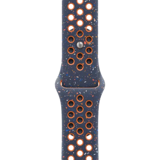 Apple 42mm Nike Sport Band Band Extension Nike Sport Band Blue Flame за Apple Watch 38 mmApple Watch 40 mmApple Watch 42 mmApple Watch 41 mm 38/42 mm