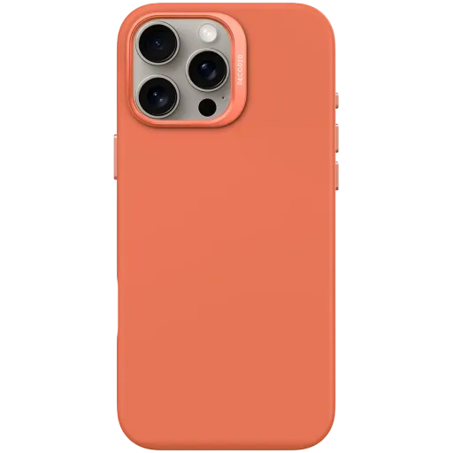 DECODED Case Silicone Case with MagSafe Sand Stone Pink for iPhone 16 Pro Max