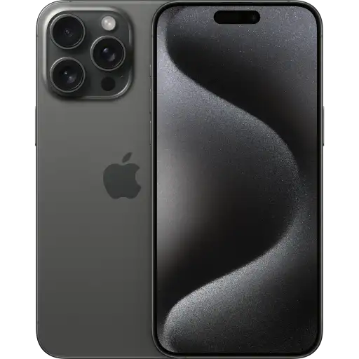 iPhone 15 Pro Max, 256 ГБ, бу, Black Titanium