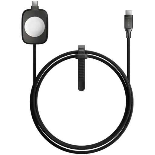 Кабель NOMAD для Apple Watch, 1.5м, Чёрный