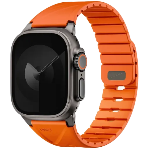 Band UNIQ Fluo for Apple Watch, 49/46/45/44/42/41/40 mm, Volt Orange