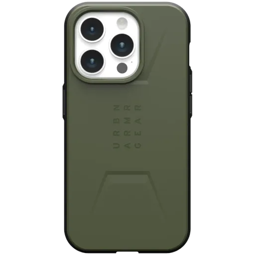 Чехол UAG Civilian с MagSafe для iPhone 15 Pro, Olive