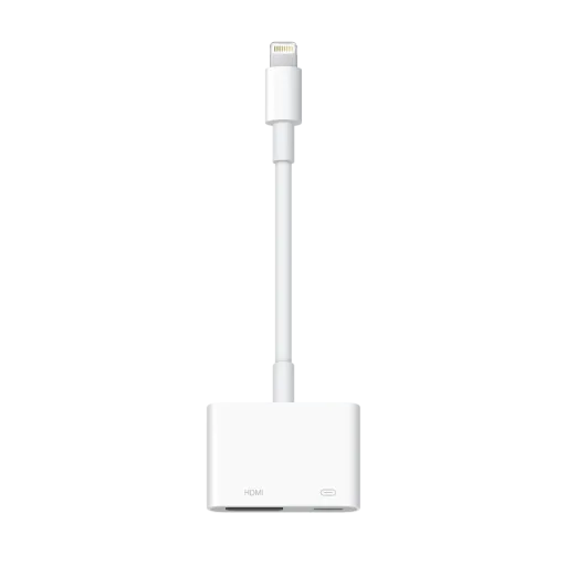 Apple Lightning Digital AV Adapter, White