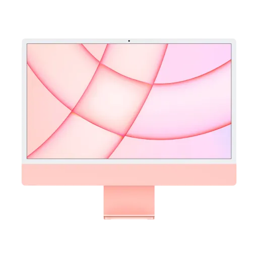 iMac 24 M1, 8C CPU, 8ГБ 256ГБ SSD, Қызғылт