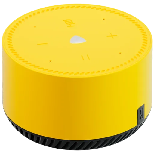 Ağıllı dinamik YANDEX Station Lite, Sarı