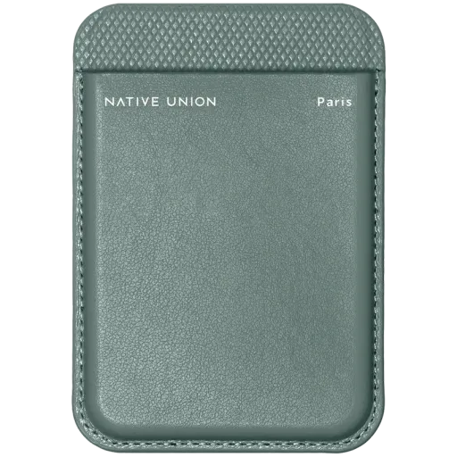 NATIVE UNION Wallet (RE)CLASSIC CARD WALLET with MagSafe Slate Green для iPhone