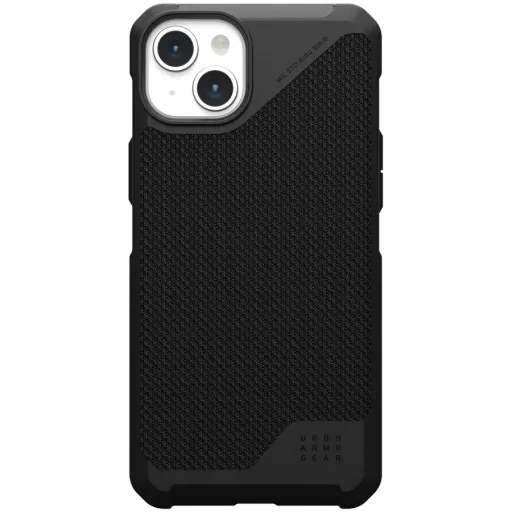 Чехол UAG Metropolis LT с MagSafe для iPhone 15 Plus, Kevlar Black