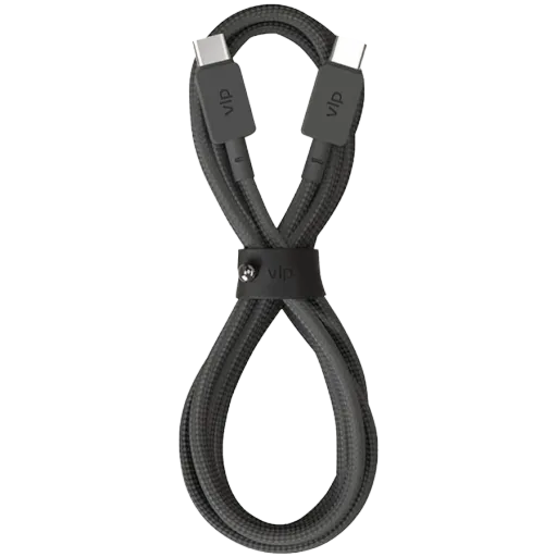 VLP USB-C кабелі, Қара, 2м