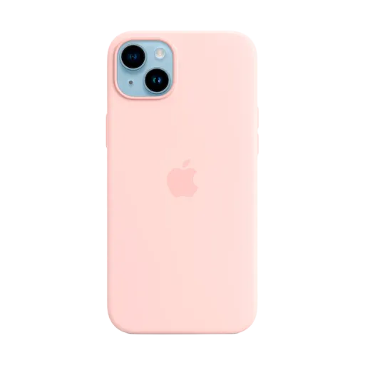 Apple Чохол силіконовий with MagSafe Chalk Pink для iPhone 14 Plus