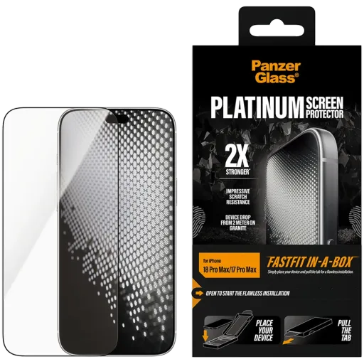 Защитное стекло PANZERGLASS для iPhone 17 Pro Max/18 Pro Max