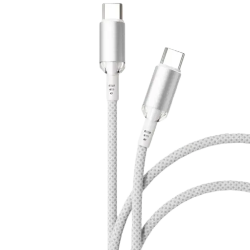VLP USB-C кабелі, Белый, 1.2м