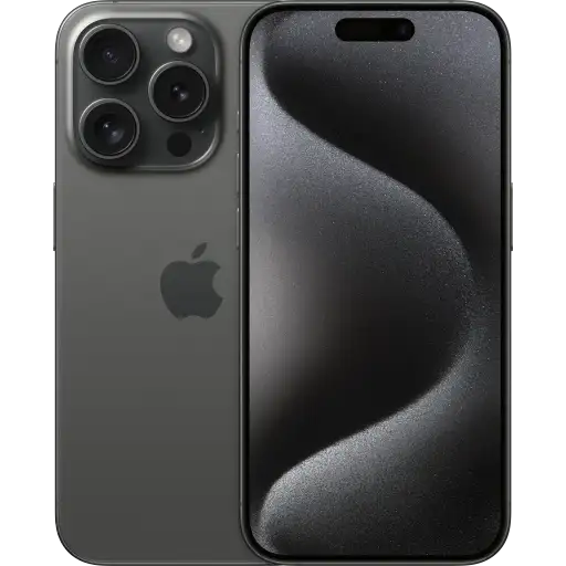 iPhone 15 Pro, 256 ГБ, бу, Black Titanium