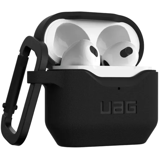 Husă UAG din silicon pentru AirPods (Gen.3), Black