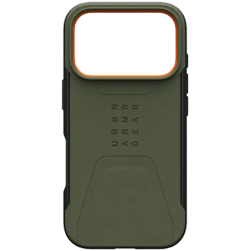 UAG Case CIVILIAN with MagSafe Olive / Orange for iPhone 17 Pro Max