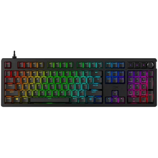 Игровая клавиатура HYPERX Alloy Rise RGB, Чёрный