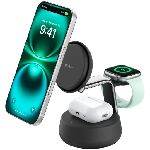 BELKIN Wireless Charger, 25 vatt, Black