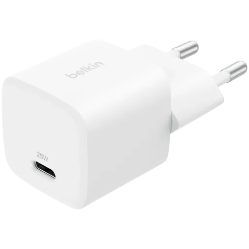 Power adapter BELKIN USB-C, 25 W, White