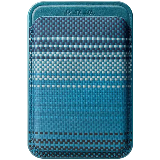 PITAKA Wallet Magnetic Woven Wallet  Moonrise for iPhone
