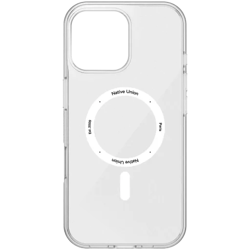 NATIVE UNION Case (RE)CLEAR with MagSafe Transparent for iPhone 16 Pro Max