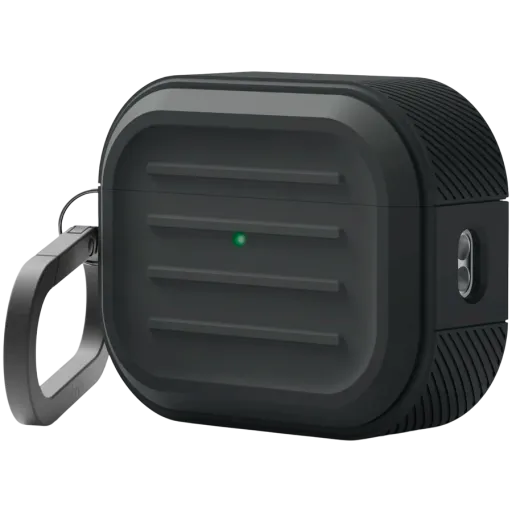 ELAGO Чохол Armor Silicone Hang  Чорний для AirPods Pro (Gen3)