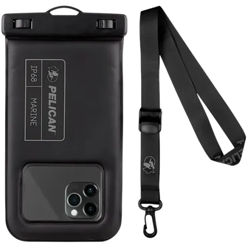 CASE-MATE Case Etui waterproof flottant PELICAN Black for iPhone