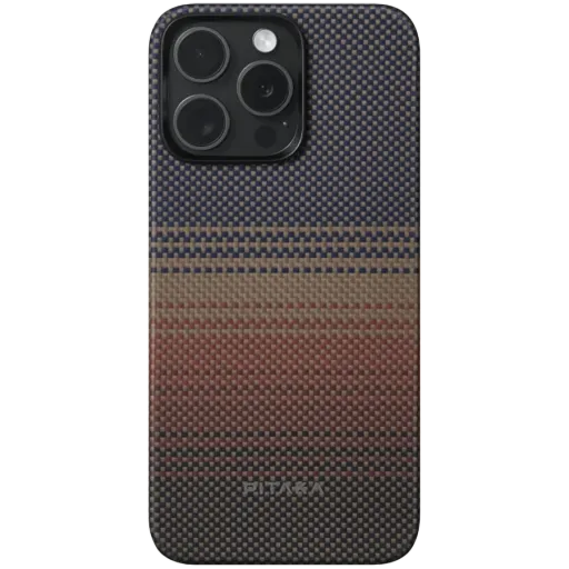 PITAKA Case MagEZ Case 5 with MagSafe Sunset for iPhone 15 Pro Max