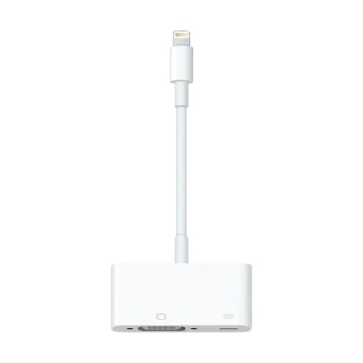 Apple Lightning to VGA Adapter, White
