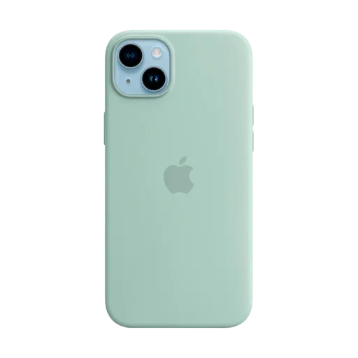 Силиконовый чехол Apple с MagSafe для iPhone 14 Plus, Succulent