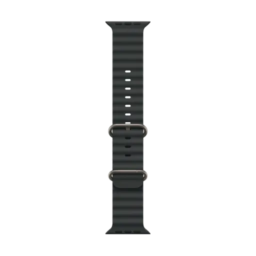 Ремешок Apple Ocean Band Natural Titanium для Apple Watch 44/45/46/49 mm,  Чёрный