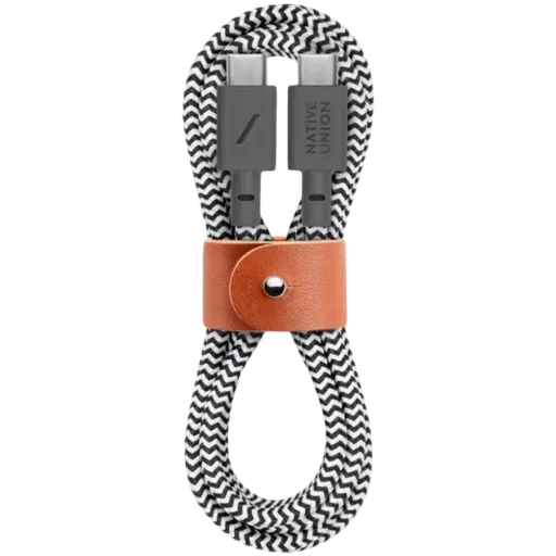 NATIVE UNION Кабель USB-C , Zebra, 1.2м