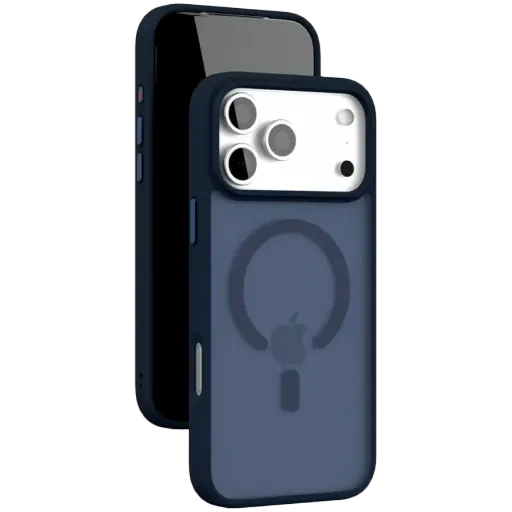 VLP Чехол LITE Bloom с MagSafe Тёмно-синий для iPhone 17 Pro Max